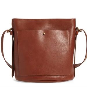 Madewell Transport Leather Bucket Bag
